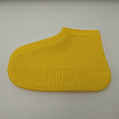 Silicone waterproof shoe cover Rainproof outdoor waterproof non-slip shoe cover Rainproof shoe cover