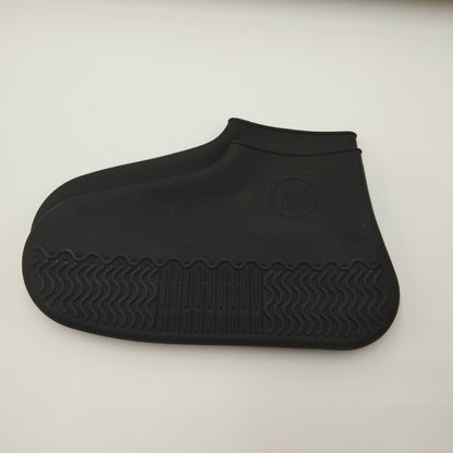 Silicone waterproof shoe cover Rainproof outdoor waterproof non-slip shoe cover Rainproof shoe cover