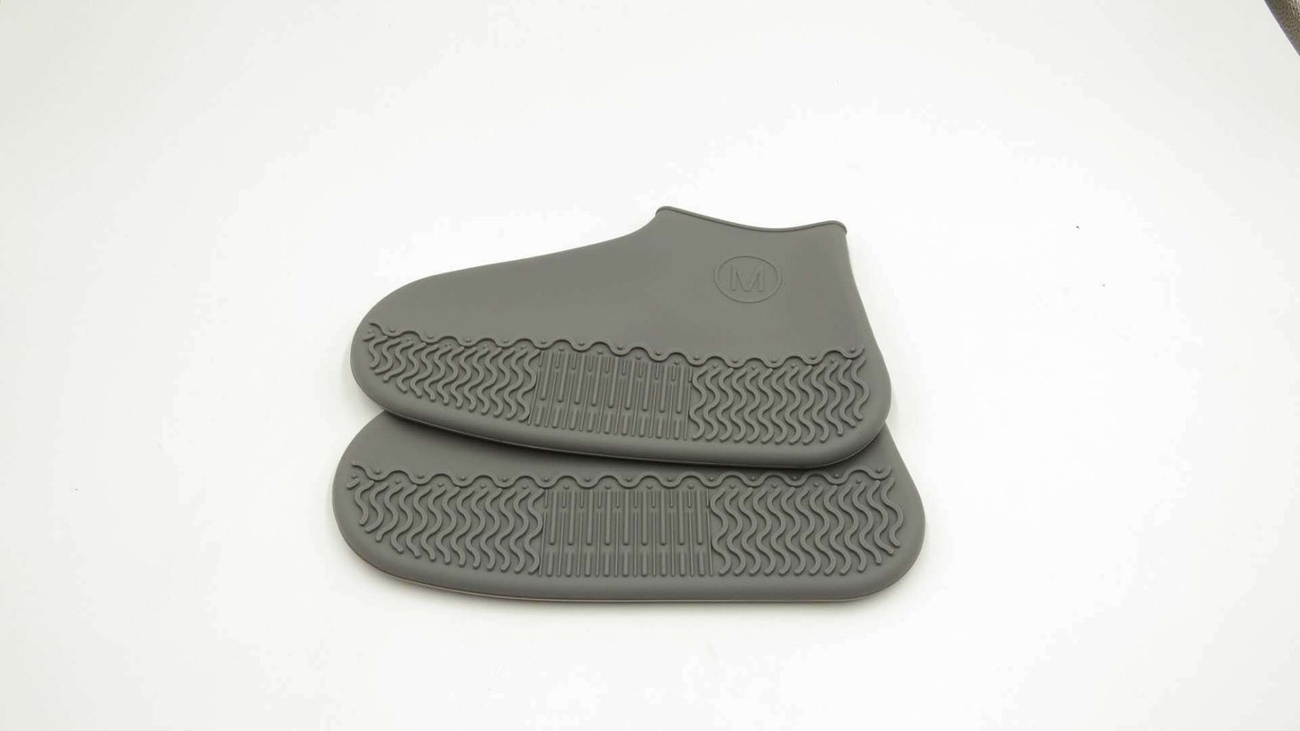 Silicone waterproof shoe cover Rainproof outdoor waterproof non-slip shoe cover Rainproof shoe cover