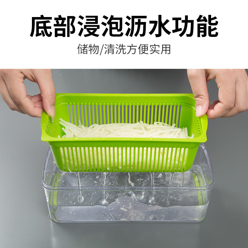 Vegetable cutting artifact multi-function diced potato shreds grater grater household potato slices kitchen grater