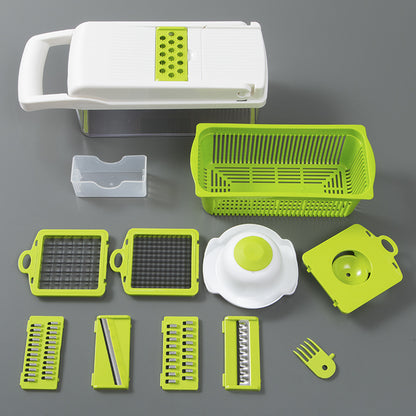 Vegetable cutting artifact multi-function diced potato shreds grater grater household potato slices kitchen grater